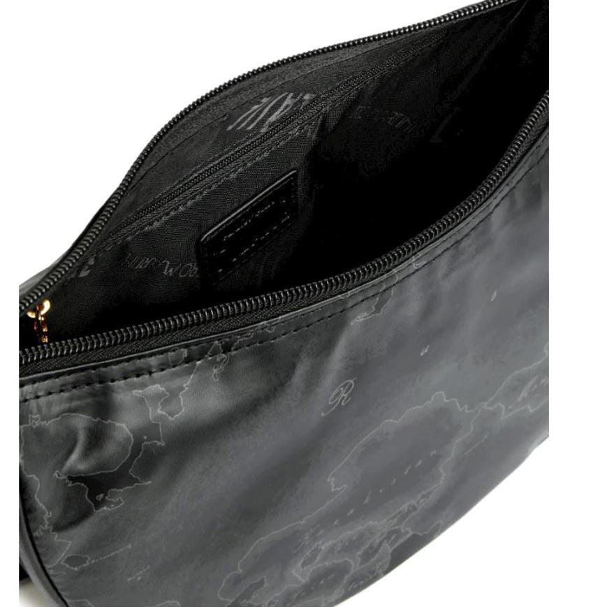 Alviero Martini 1A Classe Tracolla Mezzaluna Piccola Geo Soft C S006 6900 Col 0001 Nero